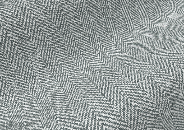 Soft Chevron, Urban Grey - Roman Blind - Image 4